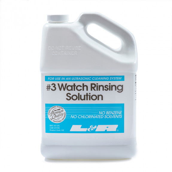 L & R #111 Ultrasonic Waterless Watch Cleaning 1 Gallon