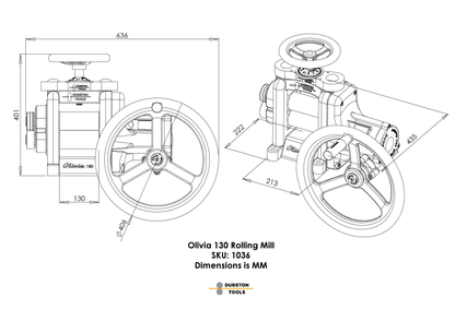 Olivia™ C130 Rolling Mill