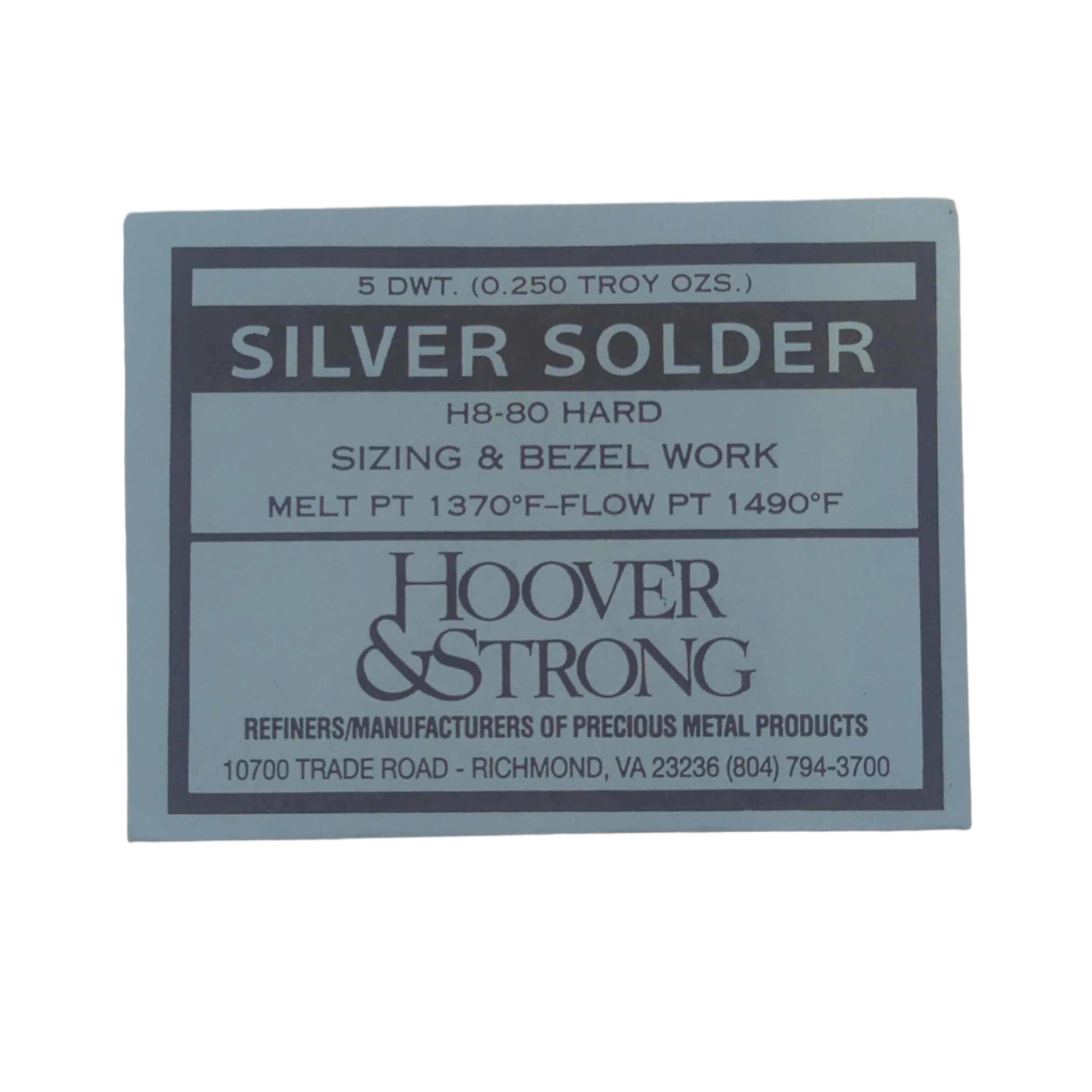 SILVER SOLDER (5 dwt)