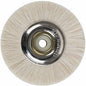 Metal Hub Wheel Brush with Lead or Nylon Center