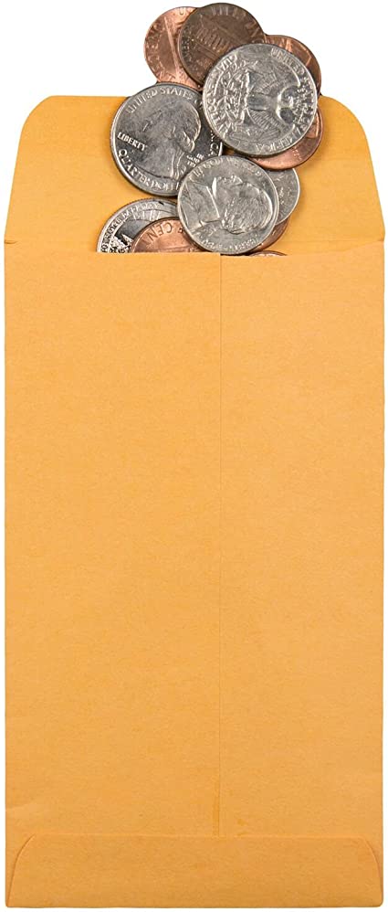 Coin Envelopes - 5.5 x 3