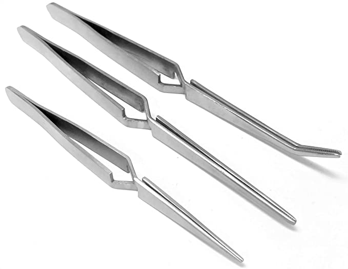 Cross Locking Tweezers