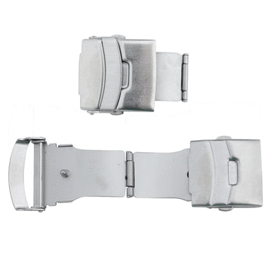 BUCKLE #651 12MM SILVER