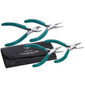 Plier Set Of 4 - Anchor