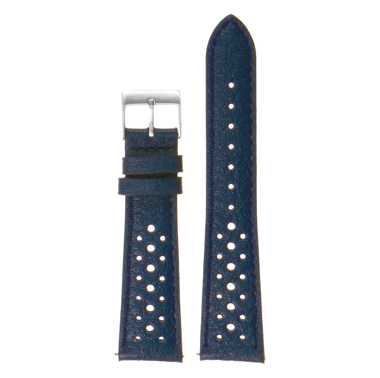 DASSARI Perforated Leather Rally Strap Quick Release